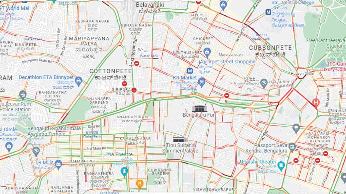 Bangalore Map